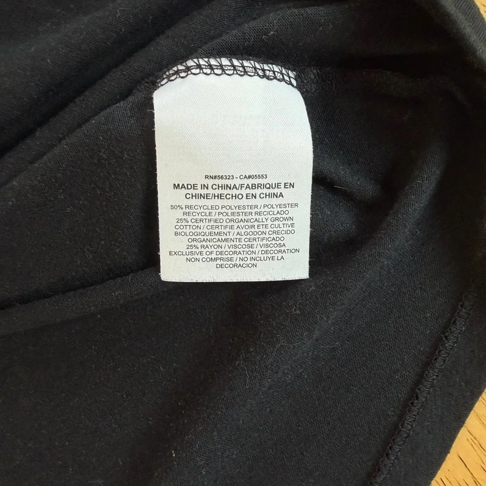 Nike Women's Black Athletic T-Shirt Size XL